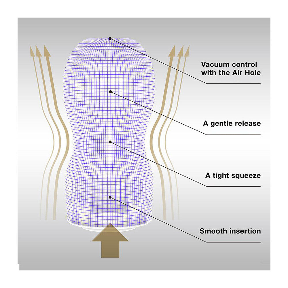 Tenga Premium Original Vacuum Cup Strong|Back View|"quality build - back view"