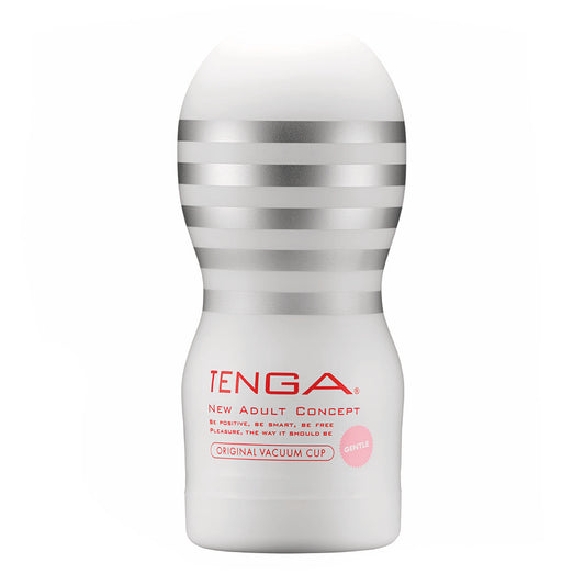 Tenga Original Vacuum Cup Gentle Masturbator|Front View|"vacuum design - front view"