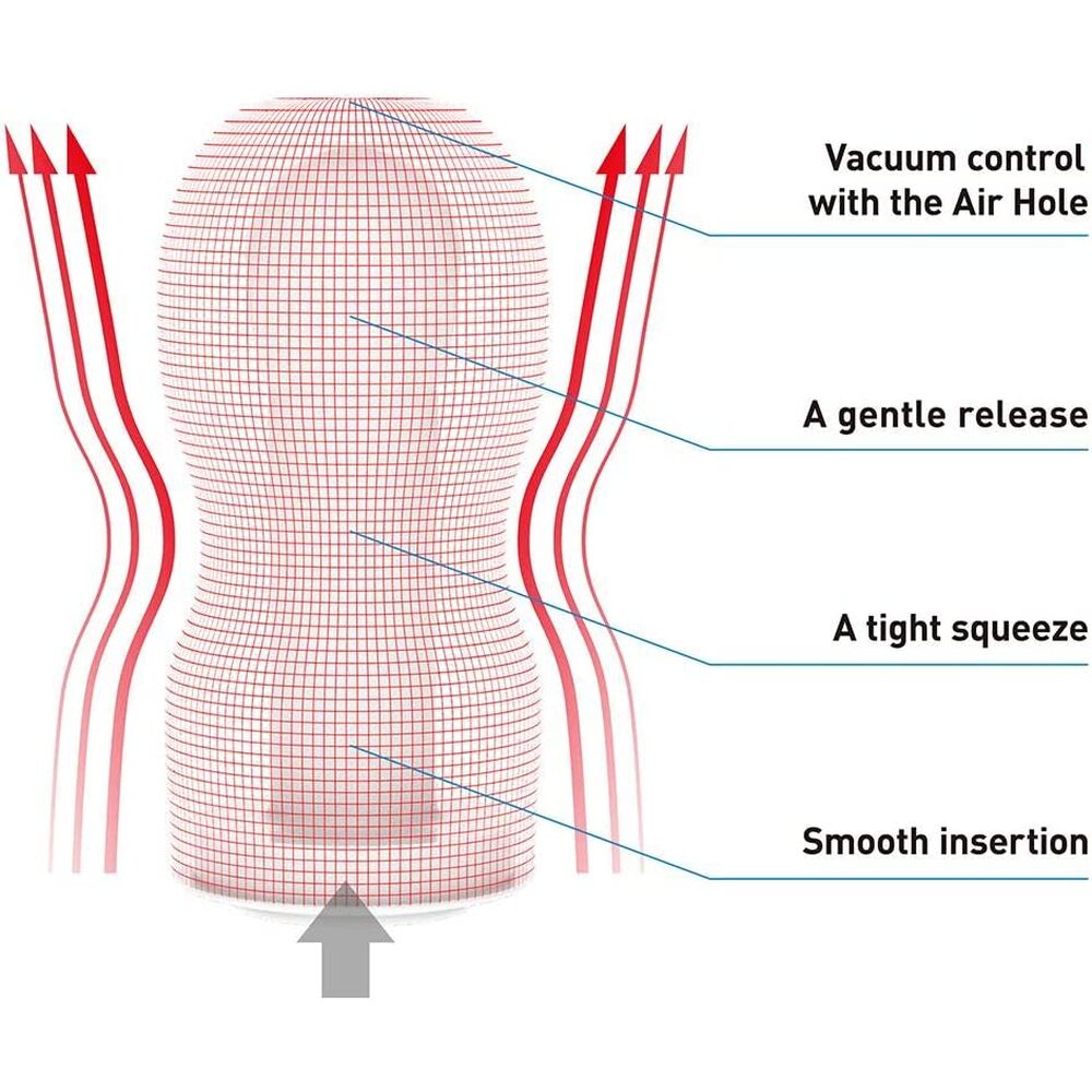Tenga US Vacuum Strong|Back View|"quality build - back view"