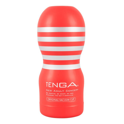 Tenga Original Vacuum Cup Masturbator|Front View|"vacuum design - front view"