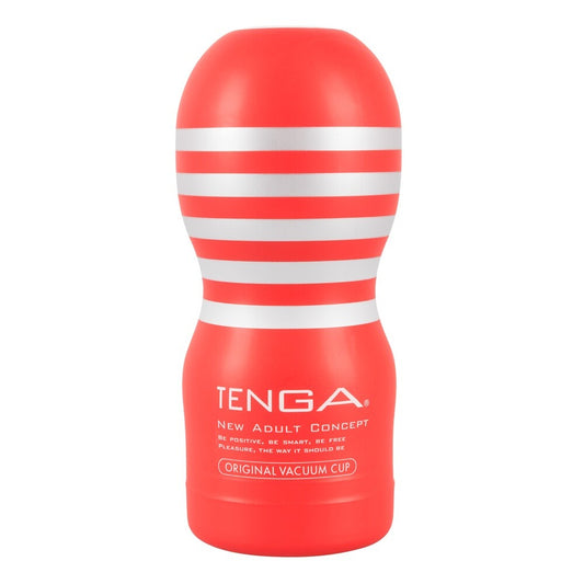 Tenga Original Vacuum Cup Masturbator|Front View|"vacuum design - front view"
