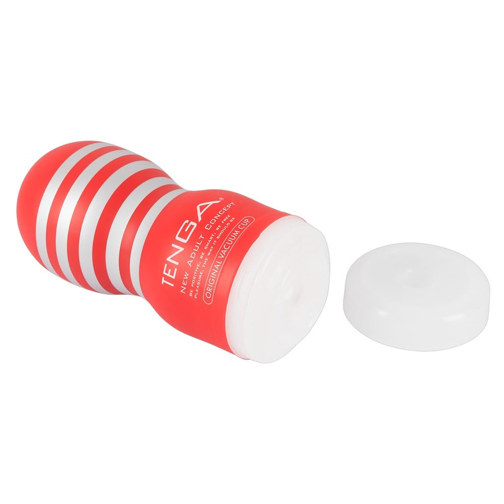 Tenga Original Vacuum Cup Masturbator|Side View|"cup detail - side view"