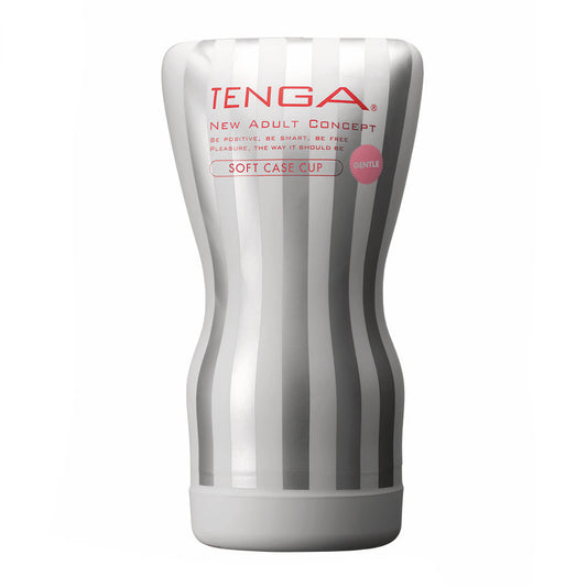 Tenga Soft Case Gentle Masturbator|Front View|"case design - front view"