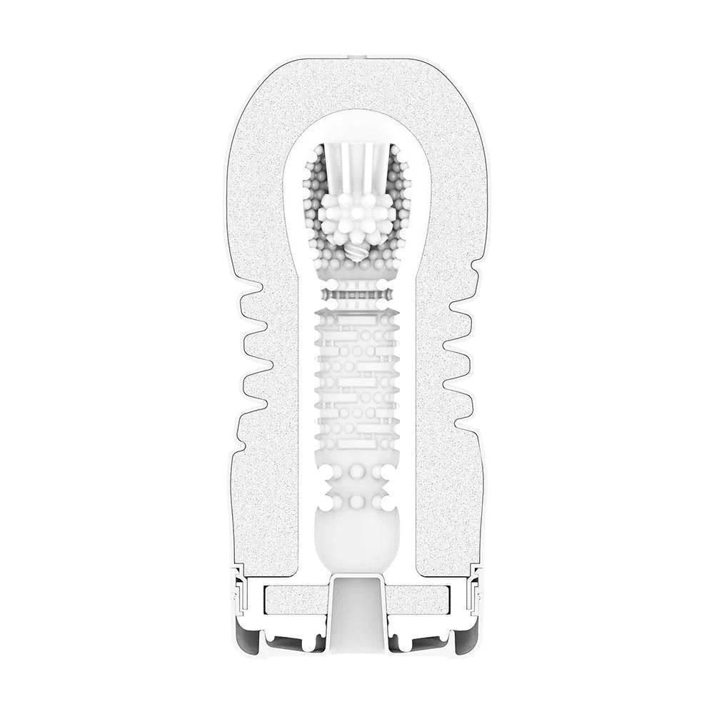 Tenga Rolling Head Cup Masturbator|Side View|"head detail - side view"