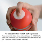 Tenga Air Cushion Cup Masturbator|Detail View|"surface detail - detail view"