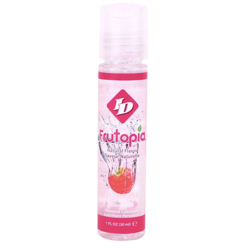 ID-Frutopia-Personal-Lubricant-Raspberry-1-oz|Front-View|"raspberry-personal-lubricant-front-view"