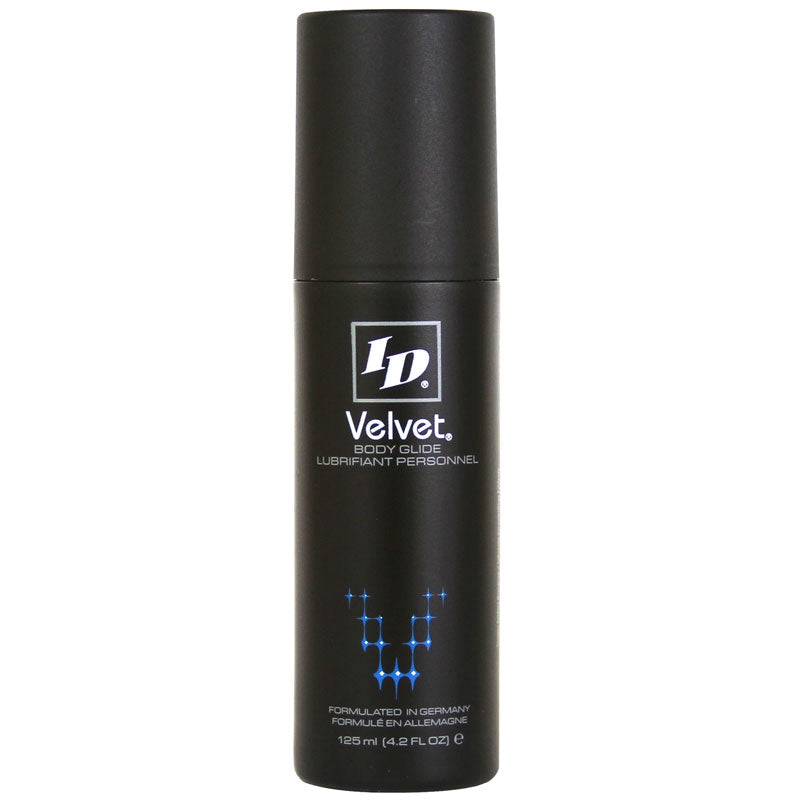 ID Velvet 4.2oz Lubricant|Front View|"medium velvet-front view adult toys direct"|