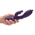 Vive-Nilo-Purple-Pinpoint-Rotating-G-Spot-Rabbit|Side View|"rotating design-side view"