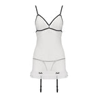 Passion Orihime Chemise|Back View|"elegant chemise nightwear - back view"