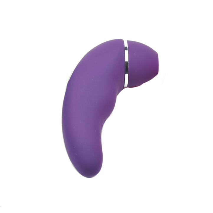Rechargeable Silicone Clitoral Suction and Vibe|Front View|"Suction vibrator - front view"