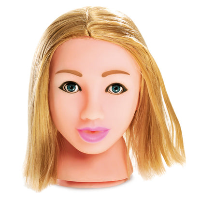 Pipedream Extreme Fuck My Face Masturbator|Front View|"face design - front view"