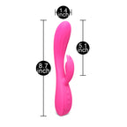 Silicone-Rabbit-Vibrator|Detail View|"control features-detail view"