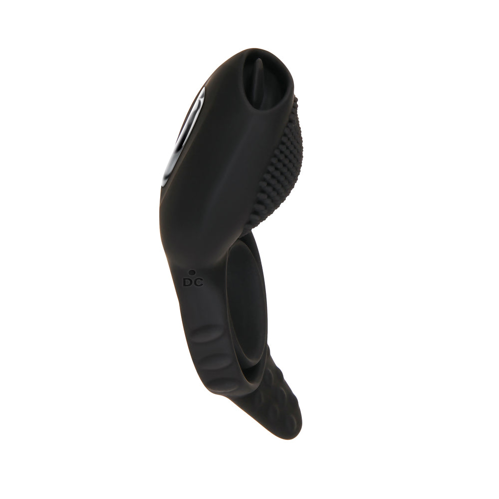 Zero Tolerance Mr Flicker Vibrating Cock Ring|Back View|"quality build - back view"