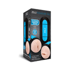 Zolo Pleasure Pill Double Ended Vibrating Masturbator|Side View|"Double stimulation device - side view"