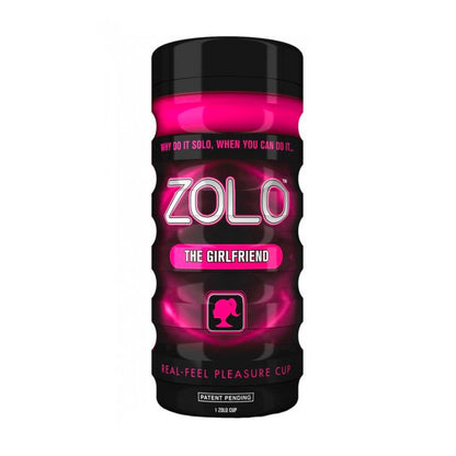 Zolo The Girlfriend Masturbator Cup|Front View|"cup design - front view"