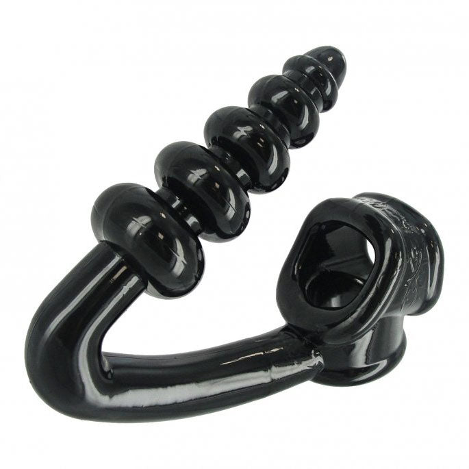 Master-Series-The-Tower-Cock-Ring-Erection-Enhancer-And-Butt-Plug|Front View|"dual function device-front view"
