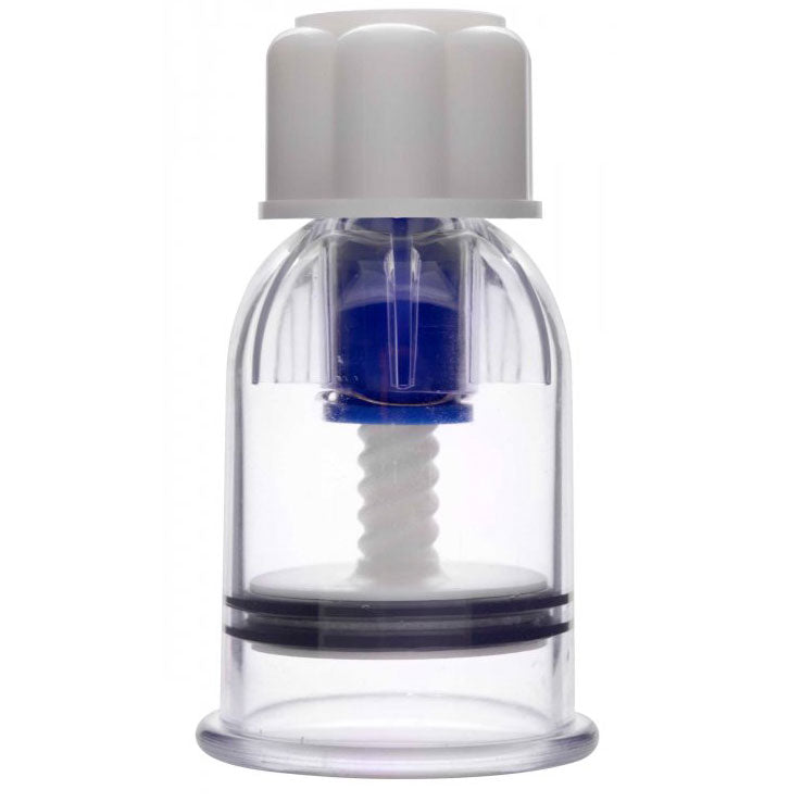Master Series Intake Anal Suction Device 2 Inch|Front View|"anal suction system-front view adult toys direct"|