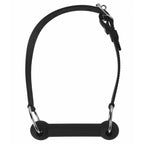 Master Series Mr. Ed Lockable Silicone Horse Bit Gag|Side View|"bit details-side view"|