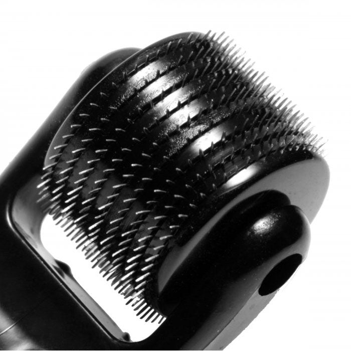 Master Series Prick 10 Row Spiked Pinwheel|Side View|"spike detail-side view adult toys direct"|