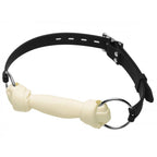 Master Series Silicone Dog Bone Gag|Front View|"bone gag-front view"|