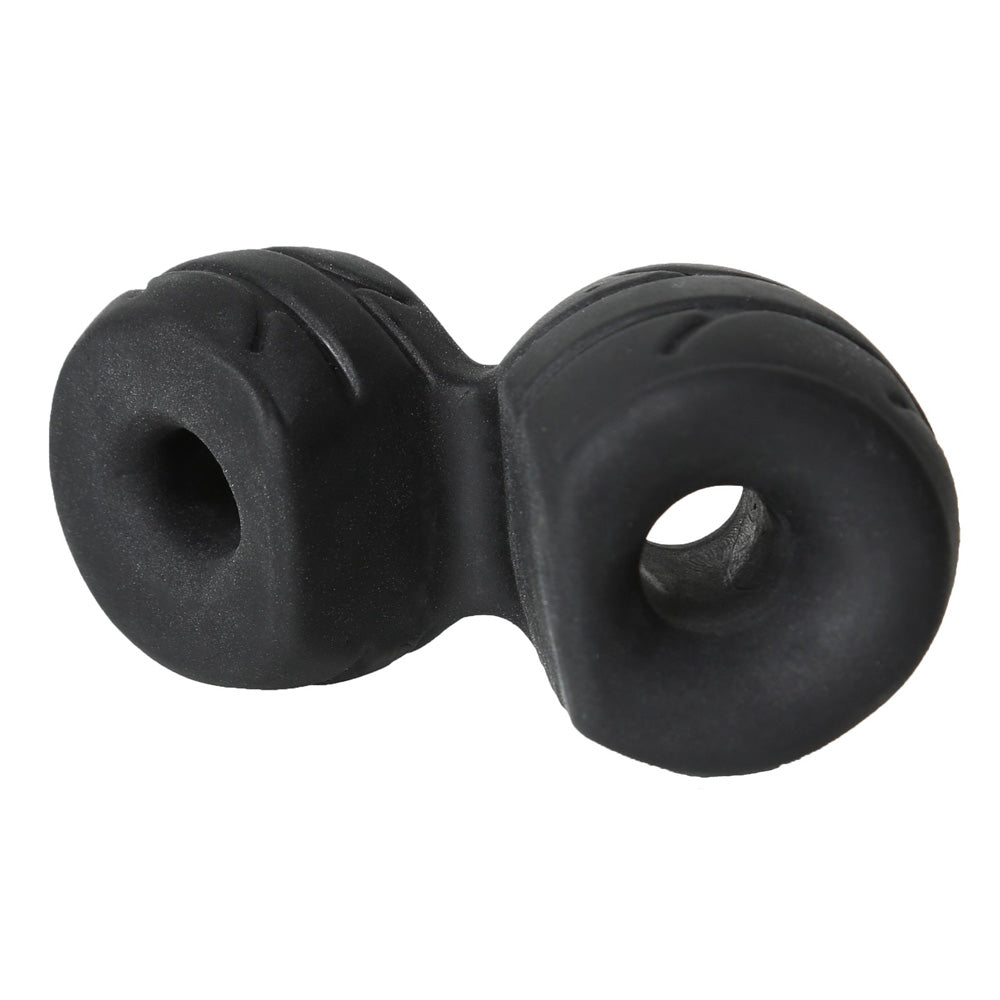 Perfect Fit Cock and Ball Ring and Stretcher|Front View|"ring stretcher-front view"|