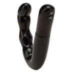 Ebony-Prostate-Massager|Side View|"ergonomic design-side view"