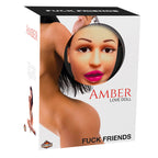 Amber Inflatable Life Size Love Doll|Side View|"amber features-side view"|