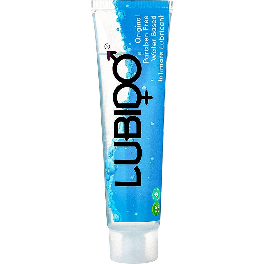 Lubido 100ml Paraben Free Water Based Lubricant|Front View|"paraben free-front view adult toys direct"|