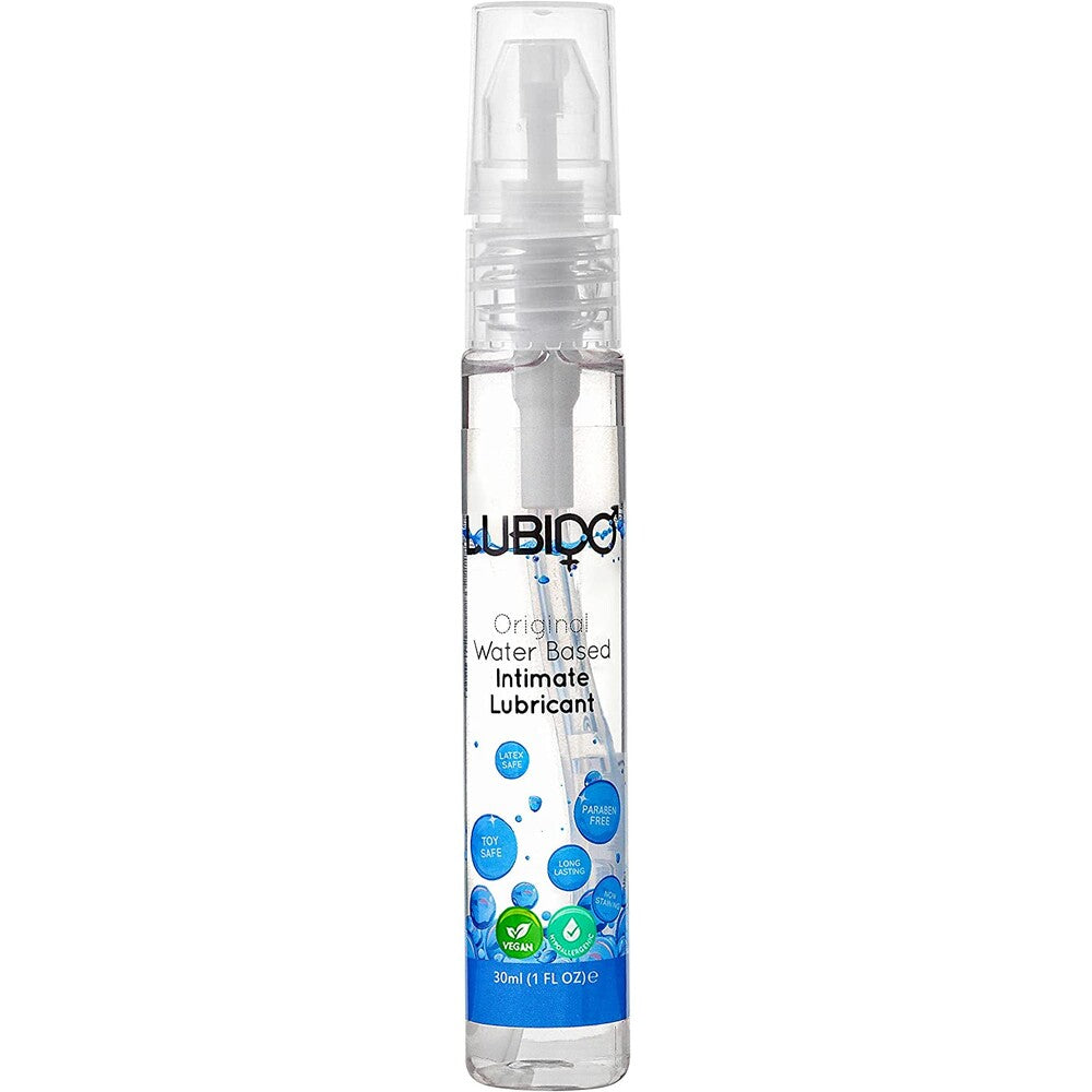 Lubido 30ml Paraben Free Water Based Lubricant|Front View|"paraben free small-front view adult toys direct"|