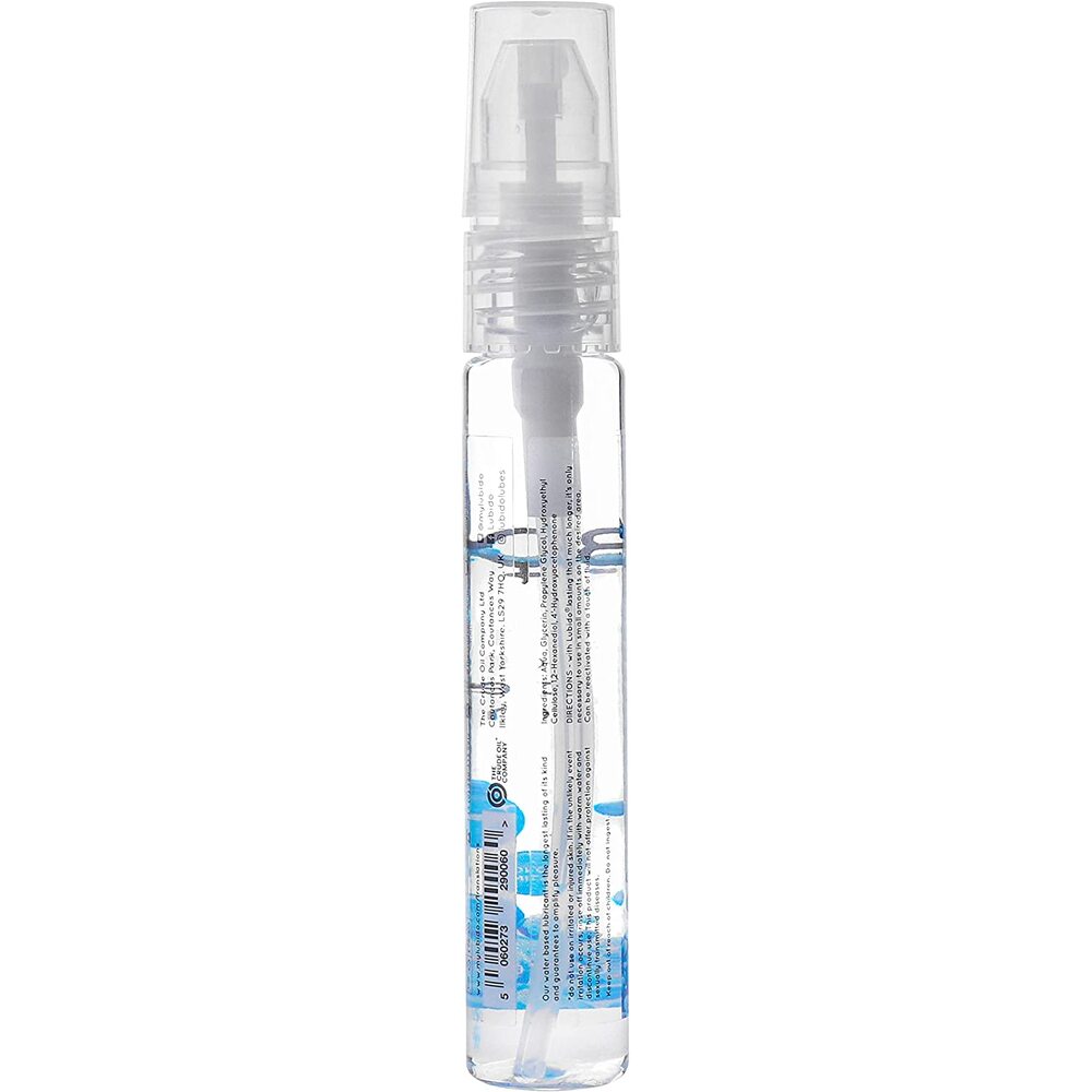 Lubido 30ml Paraben Free Water Based Lubricant|Side View|"bottle detail-side view adult toys direct"|