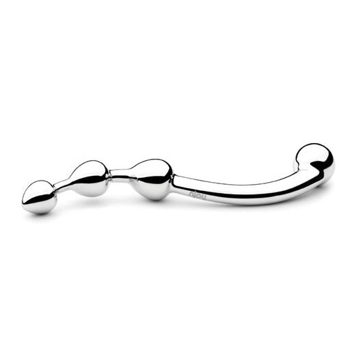 Njoy-Fun-Wand-Stainless-Steel-Dildo|Front View|"steel wand-front view"