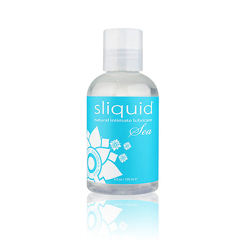 Sliquid Naturals Sea Carrageenan Infused Lubricant-125ml | Front View | Seaweed extract lubricant