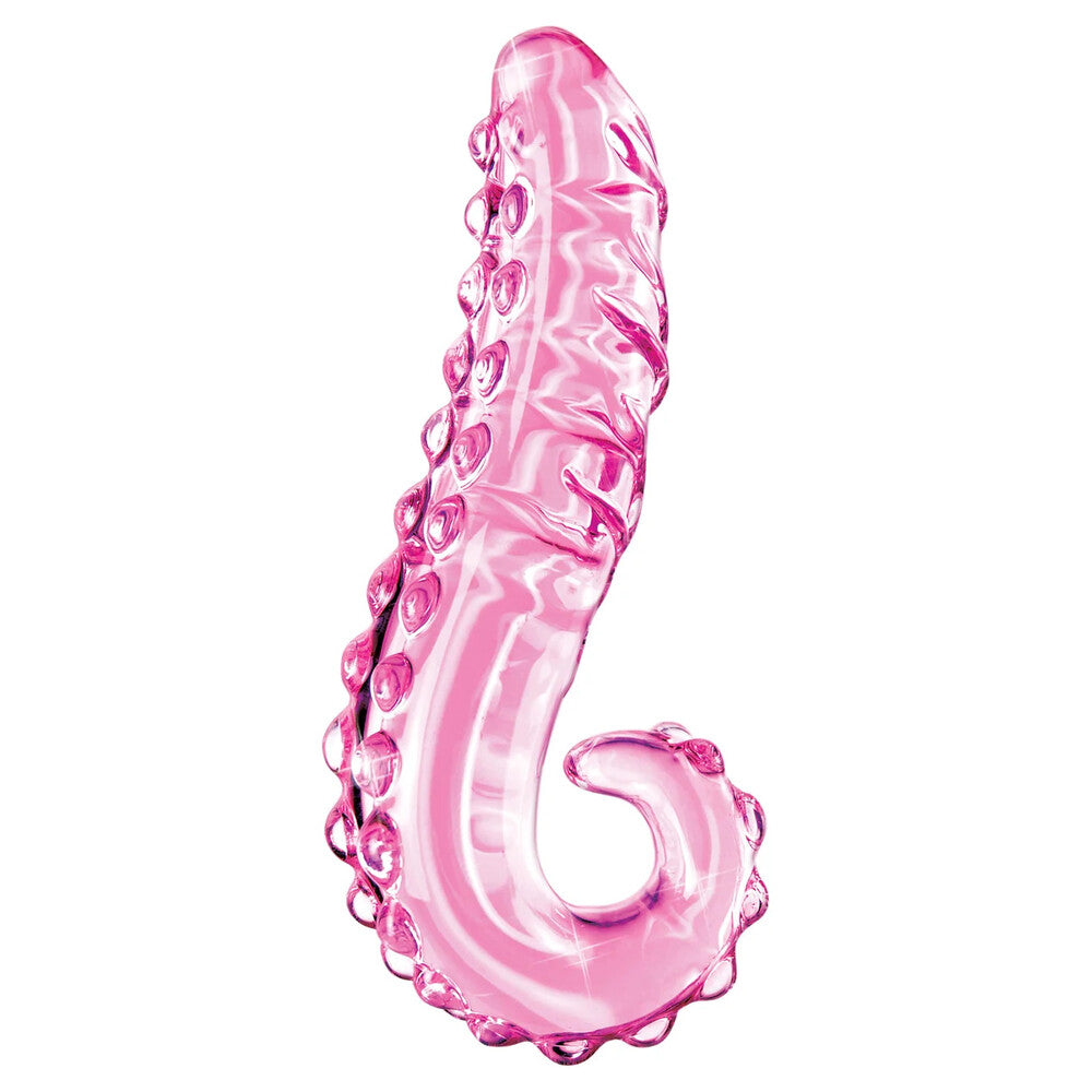 Icicles No. 24 Glass Dildo|Front View|"glass dildo - front view"