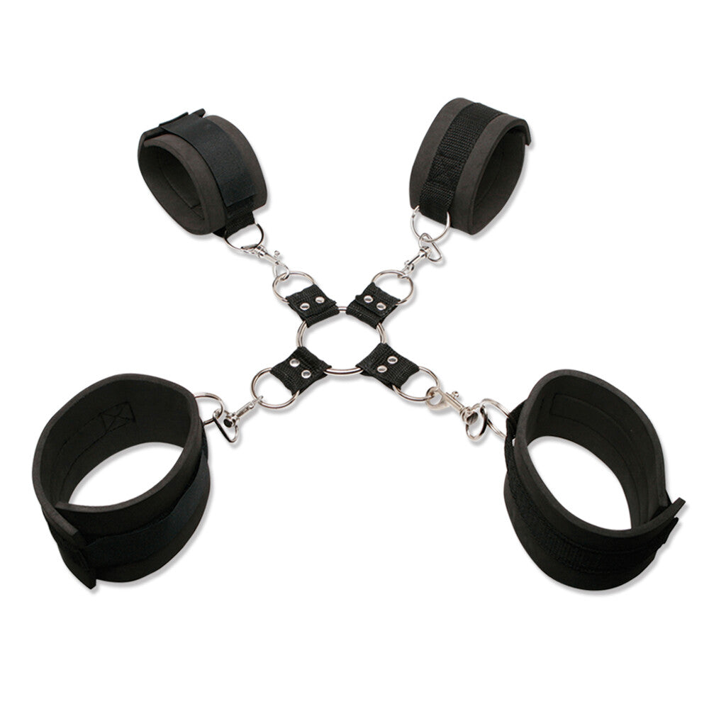 Fetish Fantasy Series Extreme Hogtie Kit|Front View|"complete hogtie system-front view adult toys direct"|