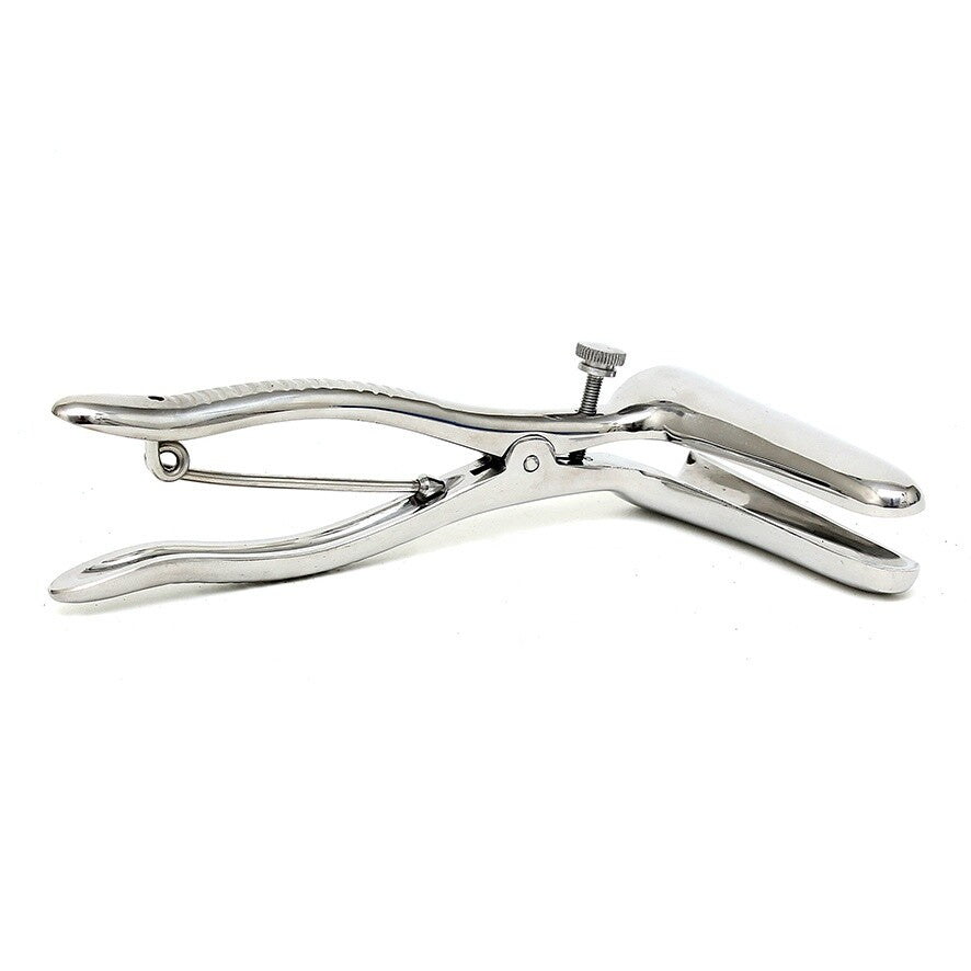 Steel Anal Speculum|Front View|"steel expansion tool-front view adult toys direct"|
