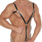 Leather-Body-Harness|Front-View|"full-harness-front-view"