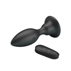 Mr-Play-Vibrating-Anal-Plug|Side View|"ergonomic design-side view"