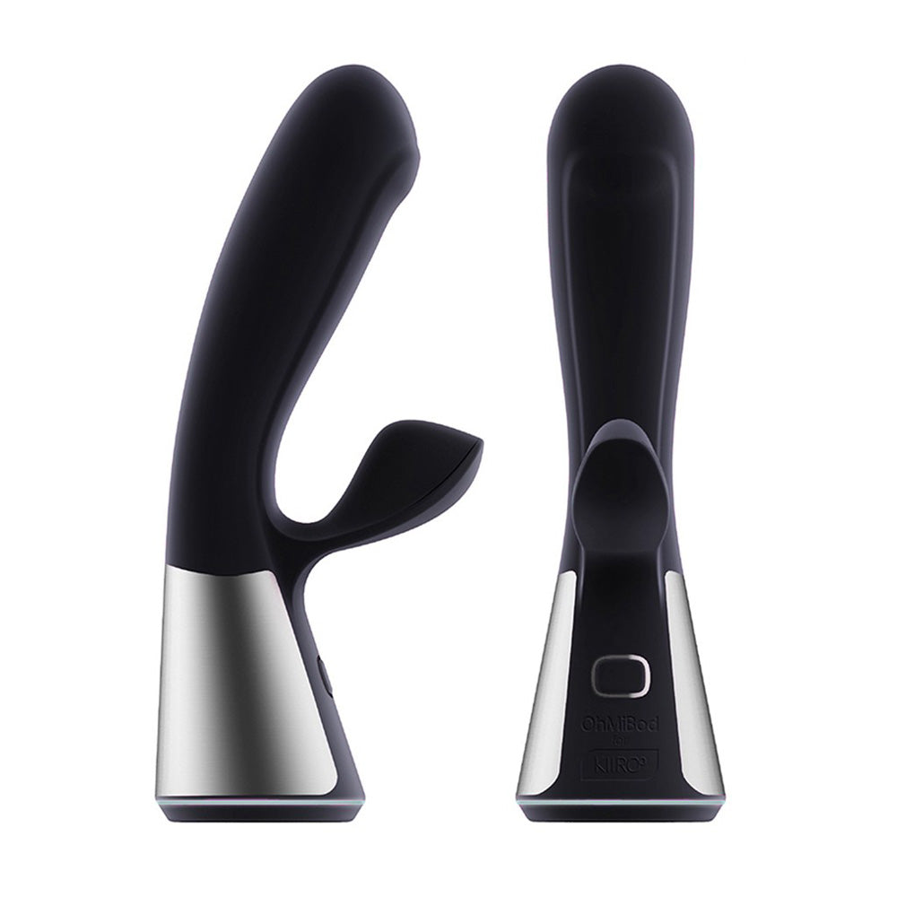 Kiiroo OhMiBod Fuse Rechargeable Vibrator|Side View|"Premium pleasure device - side view"