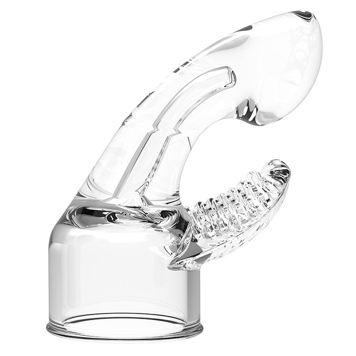 Power Head Dual Stimultion Wand Attachment | Main | "versatile massage attachment - main view"