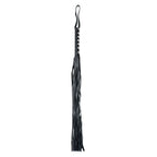Leather Whip 24 Inches|Front View|"leather whip-front view"|