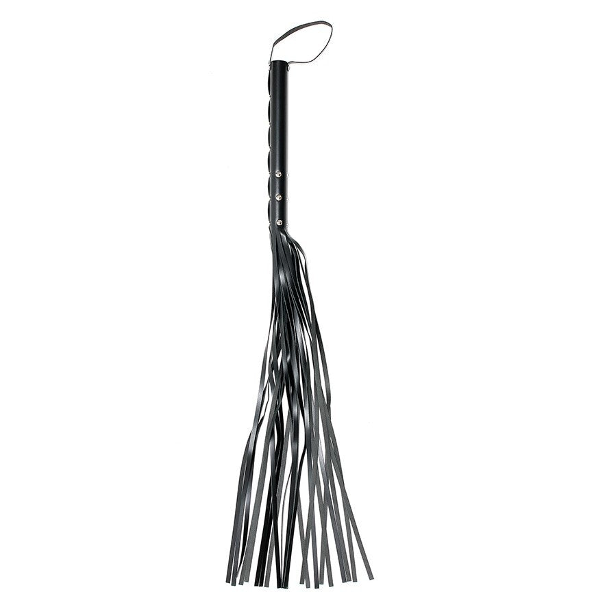 Leather Whip 38 Inches|Front View|"leather whip-front view"|