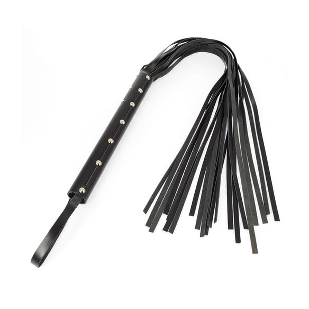 Leather Whip 38 Inches|Detail View|"length features-detail view"|