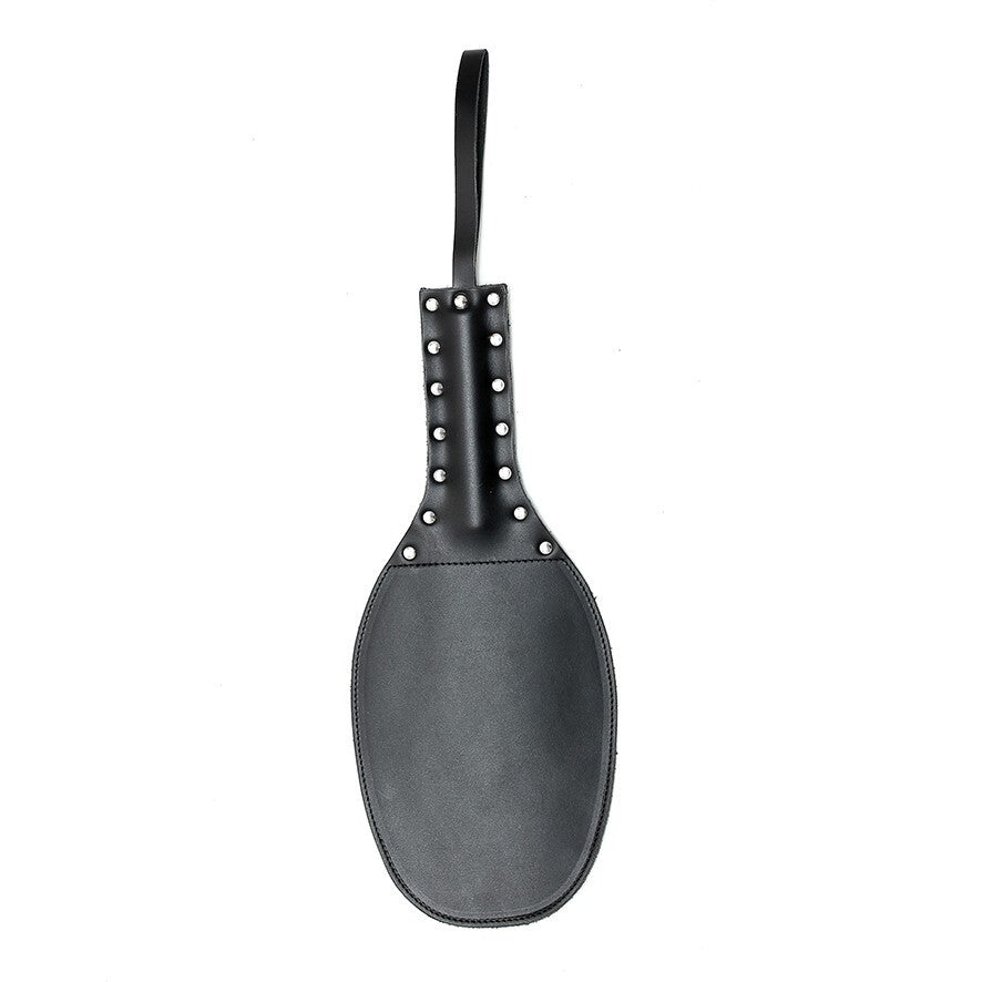 Round Oval Paddle|Front View|"oval shape paddle-front view adult toys direct"|