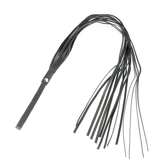 Leather Floppy Whip|Front View|"leather whip-front view"|