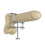 Metal Penis And Ball Crusher|Back View|"adjustable crusher secure fit-back view adult toys direct"|