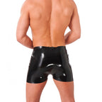 Rubber Secrets Shorts|Side View|"rubber features-side view"|