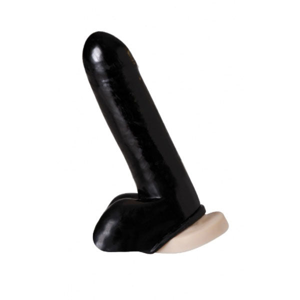 Rubber Secrets Penis Manchet|Front View|"manchet design - front view"