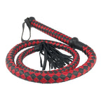 Long Arabian Whip Red And Black|Front View|"arabian whip-front view"|