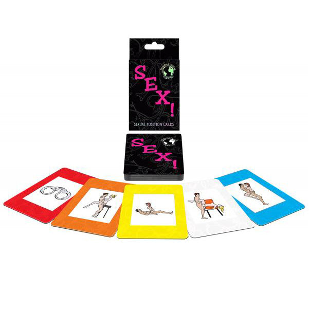 Sex Card Game|Front View|"adult card game - front view"