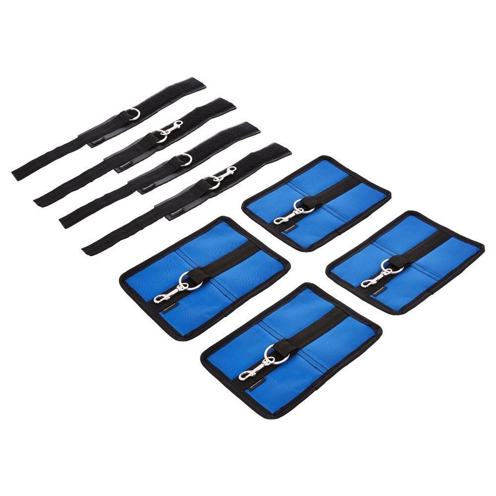 SportSheets The Bondage Bedsheet King Size|Side View|"restraint detail-side view adult toys direct"|